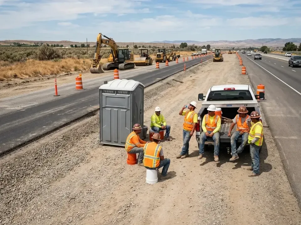 highway-road-construction-crew-007 — frequently asked questions, Porta Potty and Restroom Rentals in Green Forest, AR